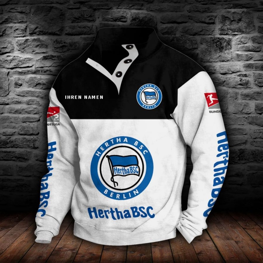 Hertha BSC Stehkragen-Sweatshirt – Bild 8