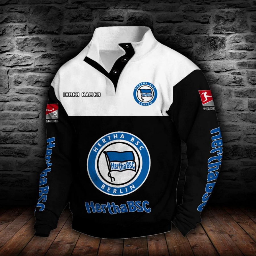 Hertha BSC Stehkragen-Sweatshirt – Bild 2