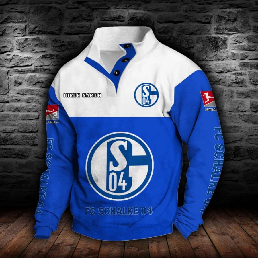 Schalke 04 Stehkragen-Sweatshirt – Bild 3