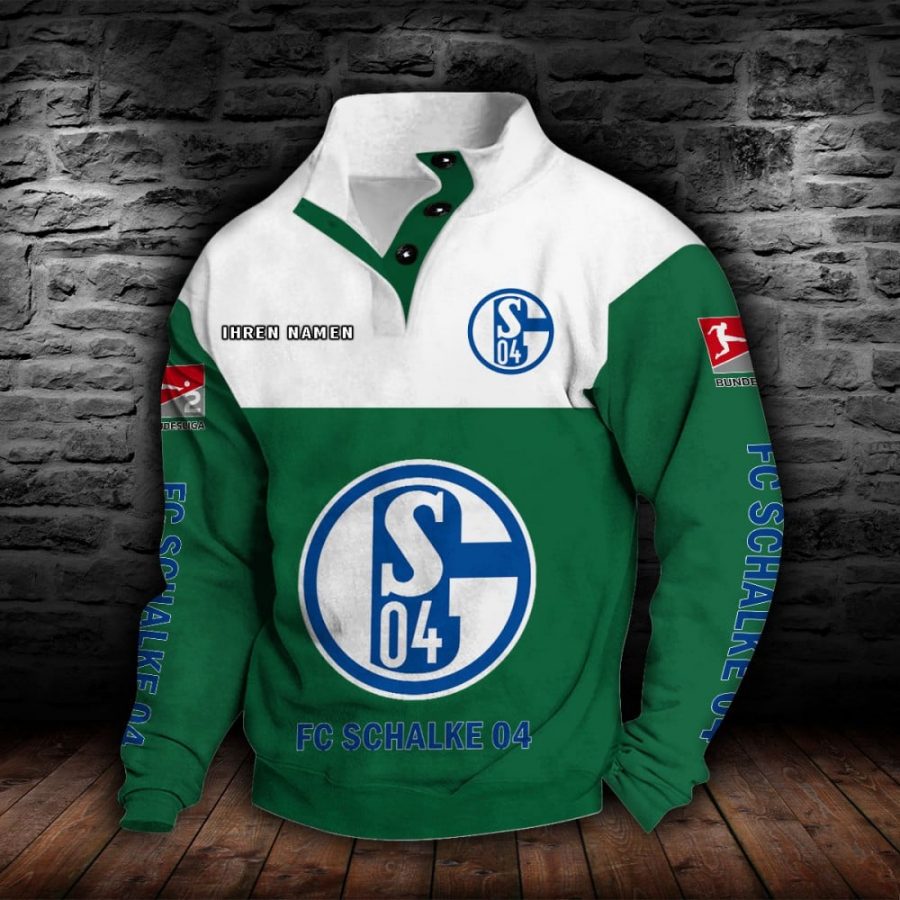Schalke 04 Stehkragen-Sweatshirt – Bild 4