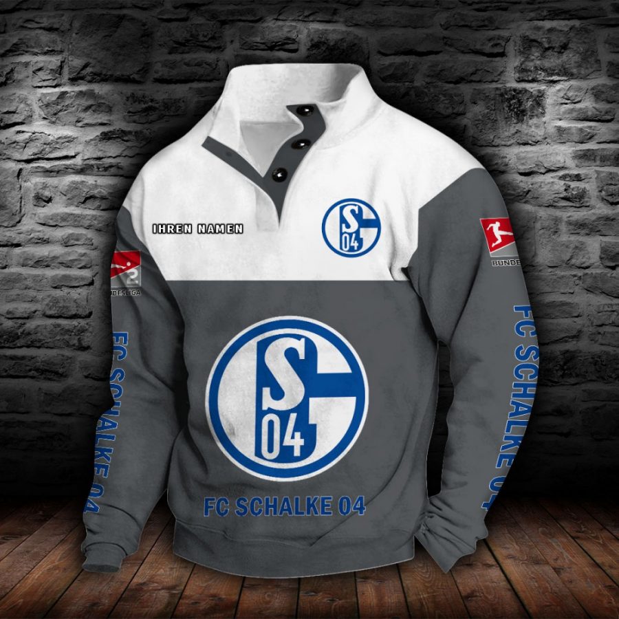 Schalke 04 Stehkragen-Sweatshirt – Bild 5