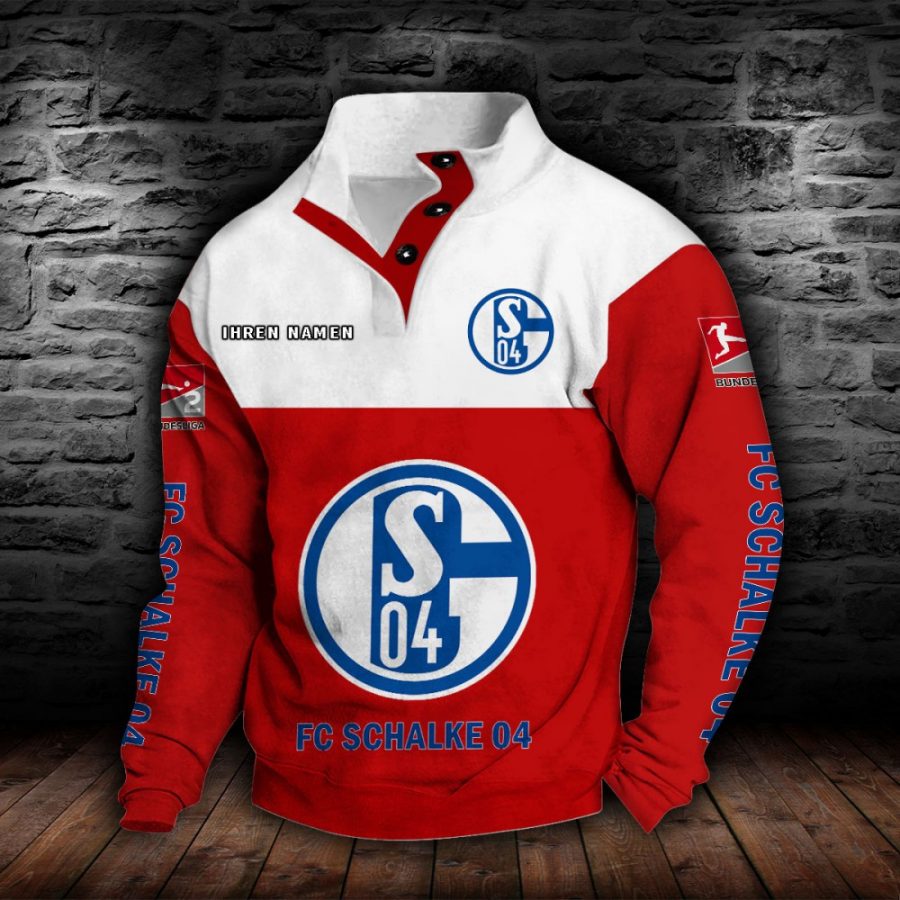 Schalke 04 Stehkragen-Sweatshirt – Bild 7