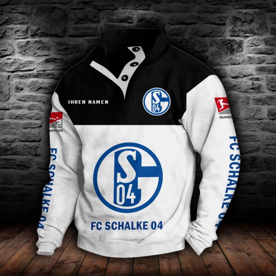 Schalke 04 Stehkragen-Sweatshirt – Bild 8