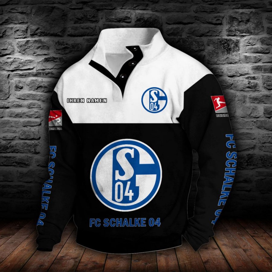 Schalke 04 Stehkragen-Sweatshirt – Bild 2