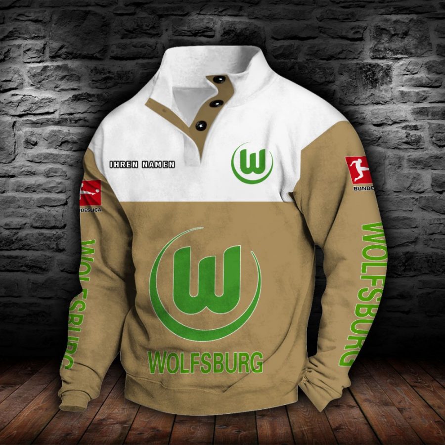 VfL Wolfsburg Stehkragen-Sweatshirt – Bild 5