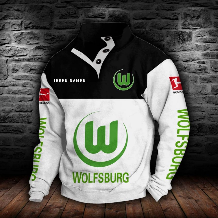 VfL Wolfsburg Stehkragen-Sweatshirt – Bild 8
