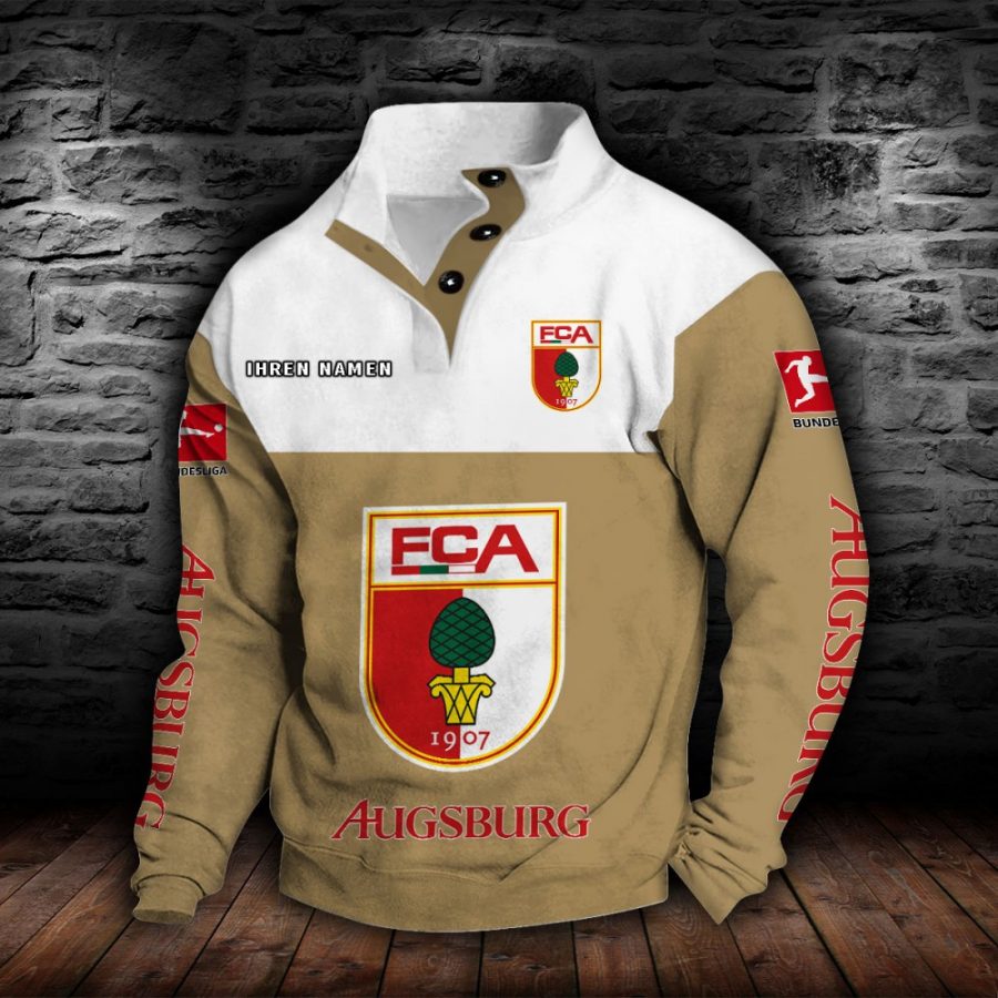 FC Augsburg Stehkragen-Sweatshirt – Bild 6