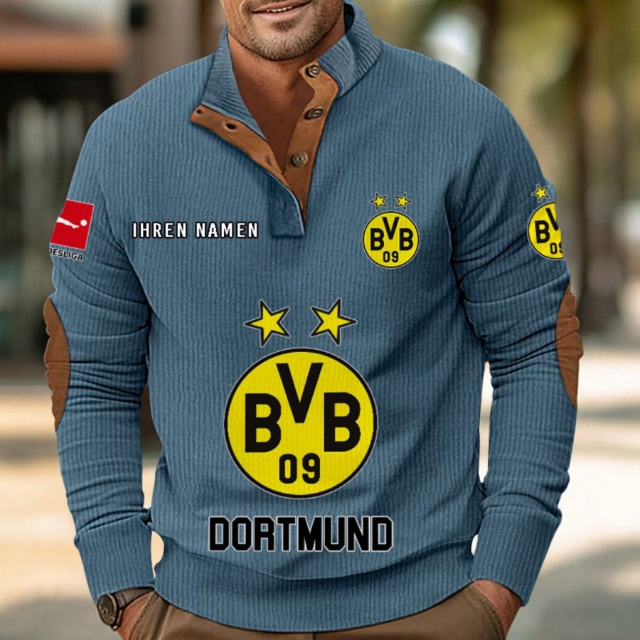 Borussia Dortmund Strickpullover – Bild 9