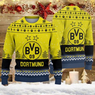 Weihnachtspullover Borussia Dortmund – Ugly Christmas Sweater