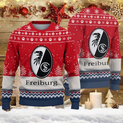 Weihnachtspullover SC Freiburg – Ugly Christmas Sweater