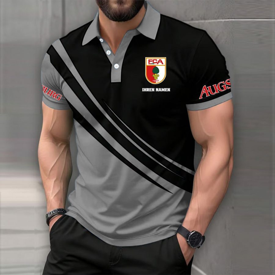 FC Augsburg Poloshirt – Bild 4