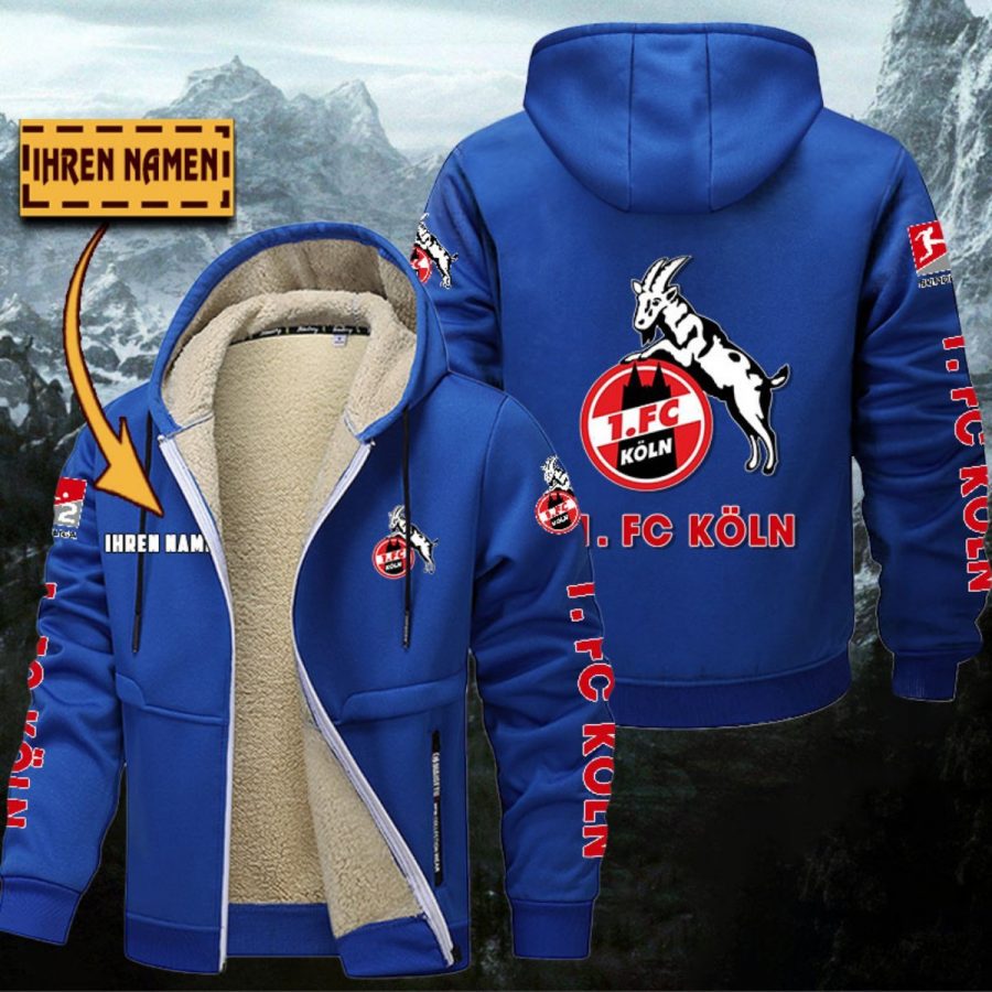 1. FC Köln Gefütterte Kapuzenjacke – Bild 7