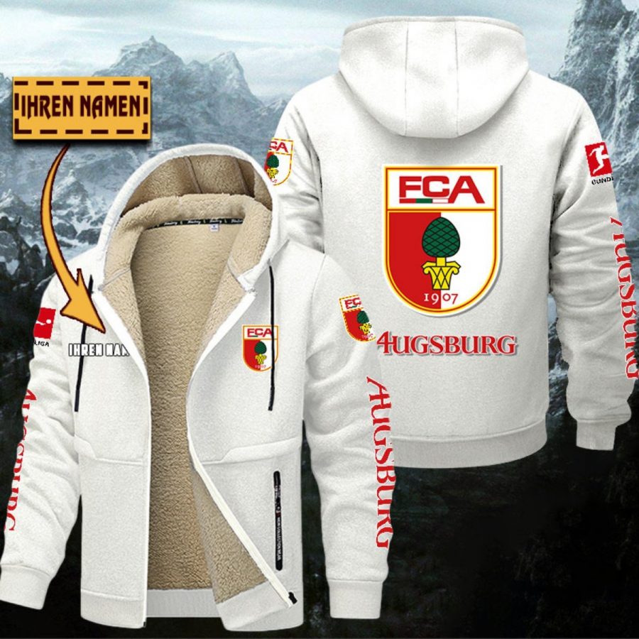 FC Augsburg Gefütterte Kapuzenjacke – Bild 8