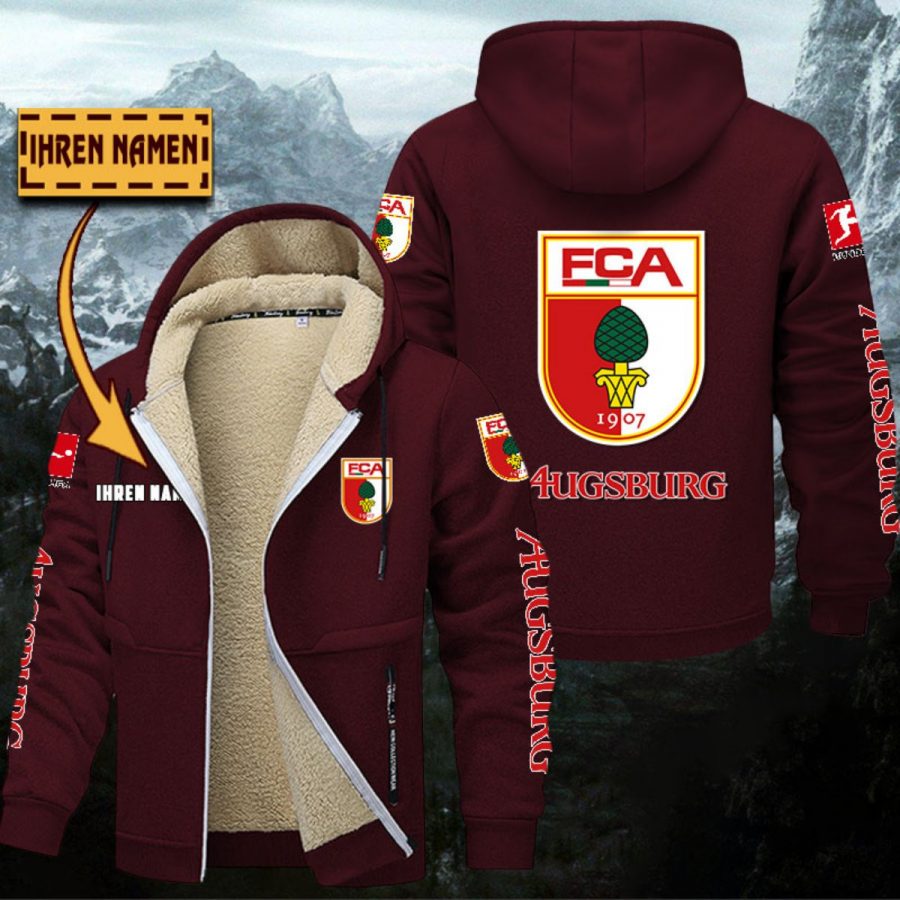 FC Augsburg Gefütterte Kapuzenjacke – Bild 9