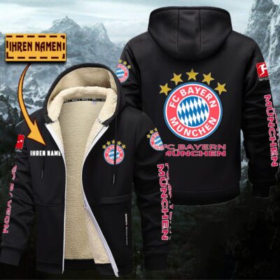 Alternative view of Bayern München Gefütterte Kapuzenjacke
