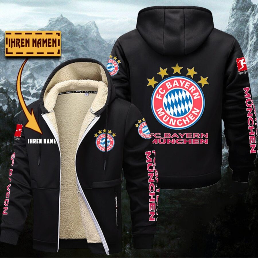 Bayern München Gefütterte Kapuzenjacke – Bild 2