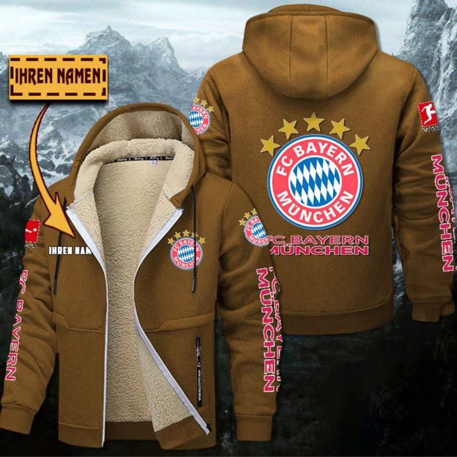 Bayern München Gefütterte Kapuzenjacke – Bild 3