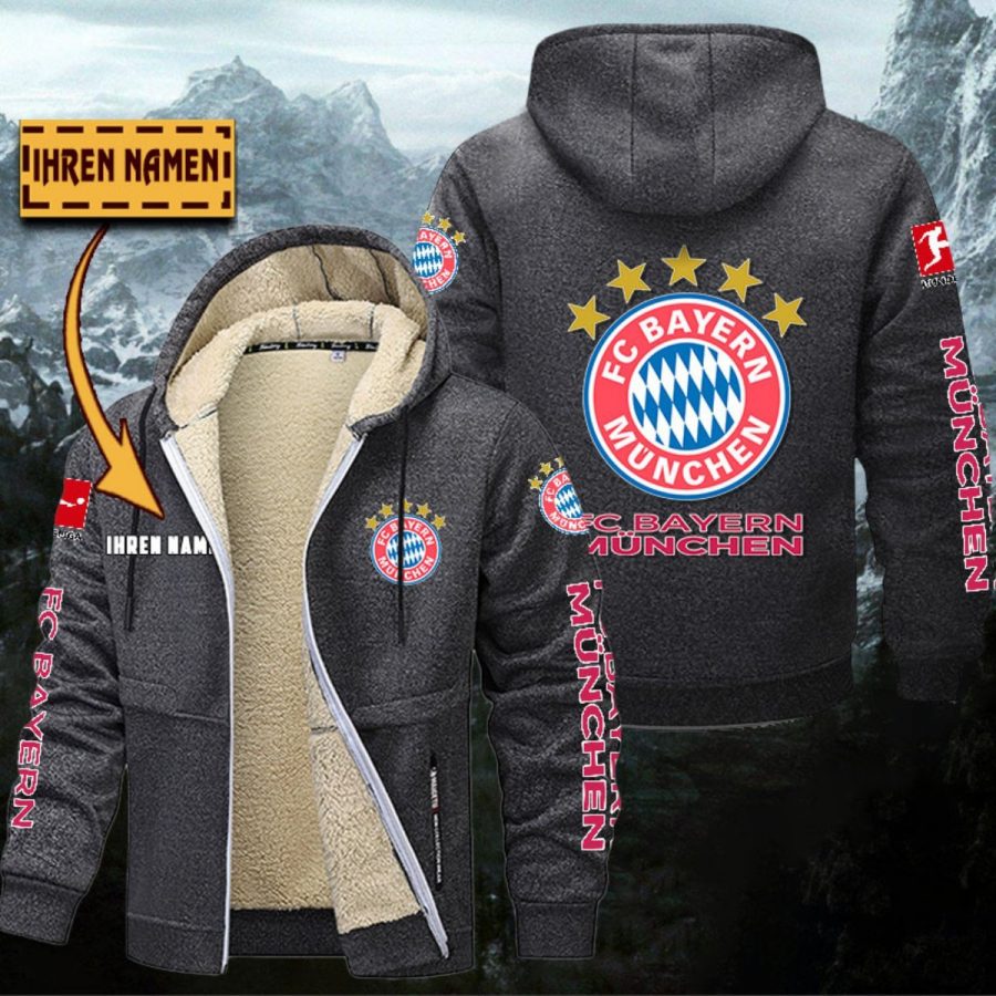 Bayern München Gefütterte Kapuzenjacke – Bild 4