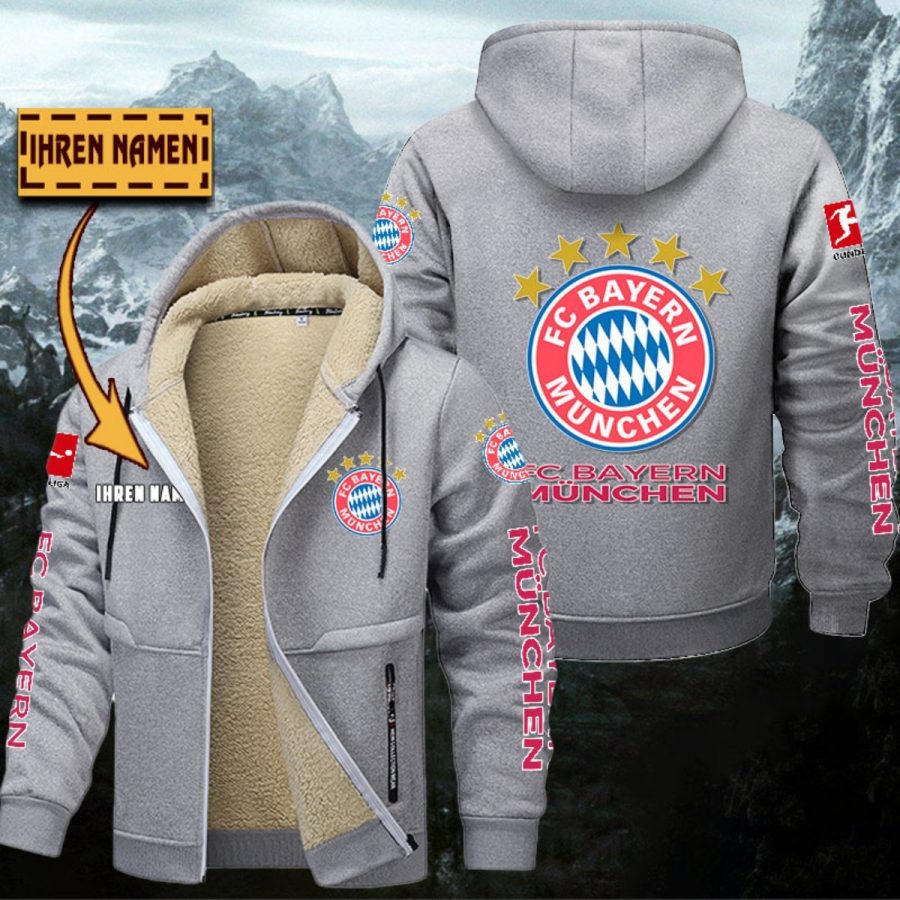 Bayern München Gefütterte Kapuzenjacke – Bild 5