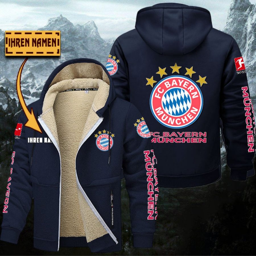 Bayern München Gefütterte Kapuzenjacke – Bild 6