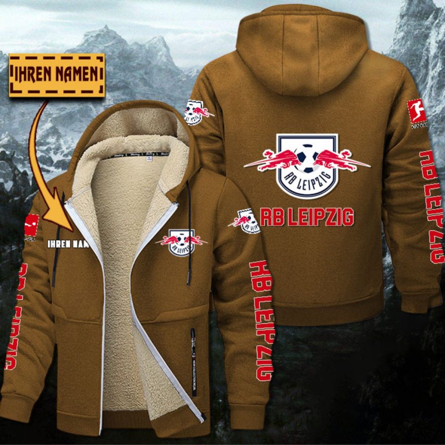 RB Leipzig Gefütterte Kapuzenjacke – Bild 3
