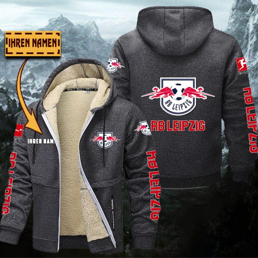 RB Leipzig Gefütterte Kapuzenjacke – Bild 4