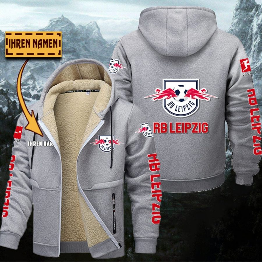 RB Leipzig Gefütterte Kapuzenjacke – Bild 5