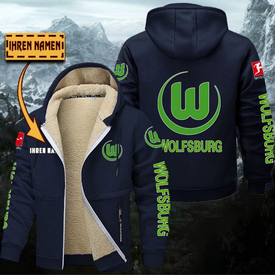 VfL Wolfsburg Gefütterte Kapuzenjacke – Bild 5
