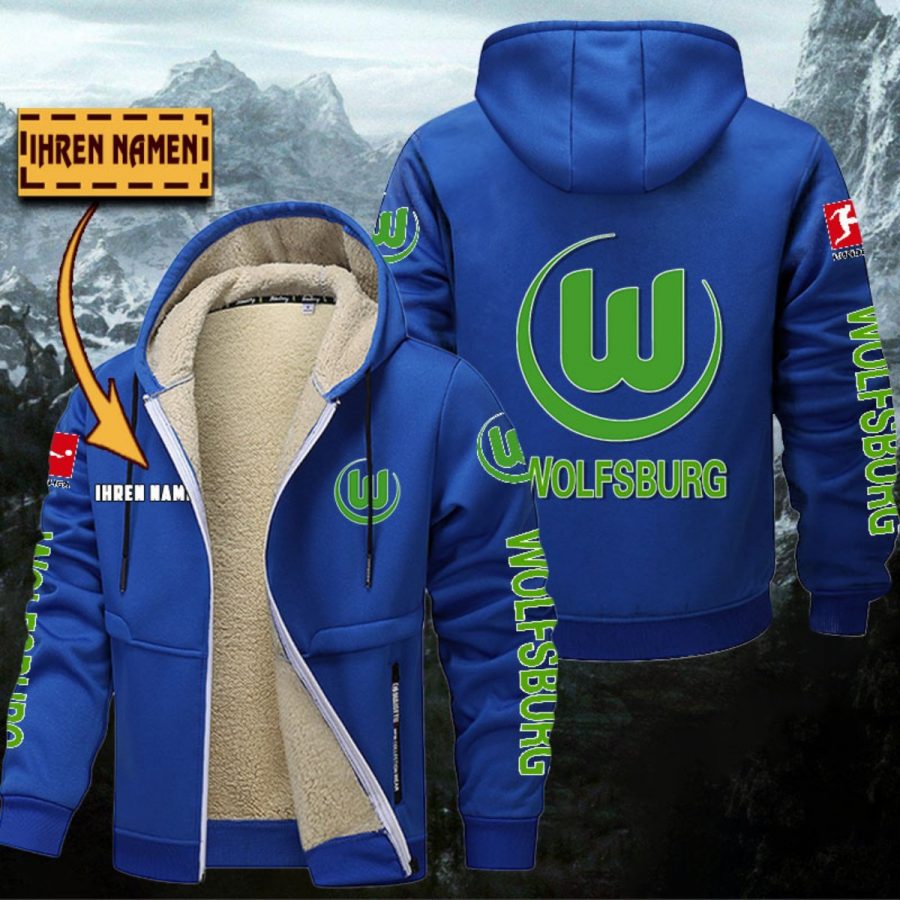 VfL Wolfsburg Gefütterte Kapuzenjacke – Bild 6