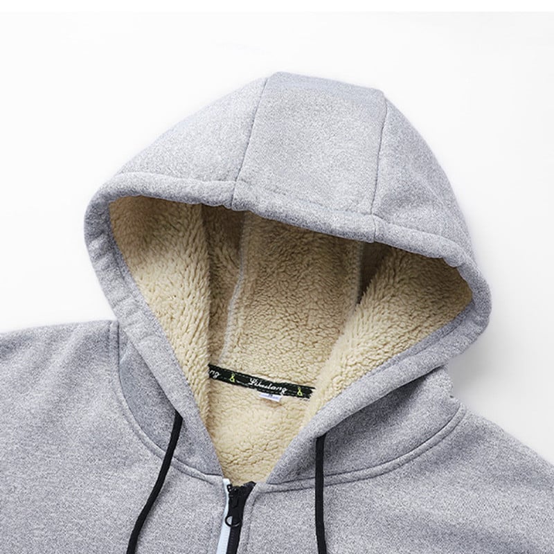 Gefütterte Kapuzenjacke Gesamtansicht