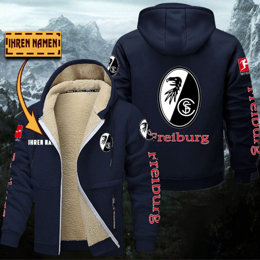 SC Freiburg Gefütterte Kapuzenjacke – Bild 6