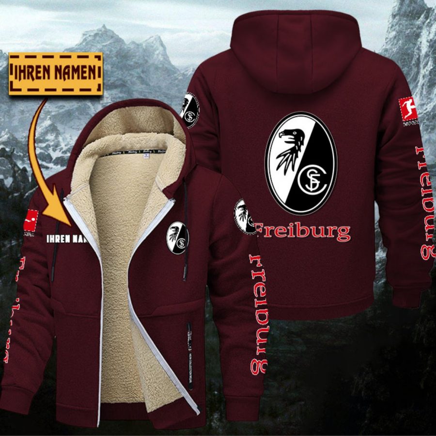 SC Freiburg Gefütterte Kapuzenjacke – Bild 9