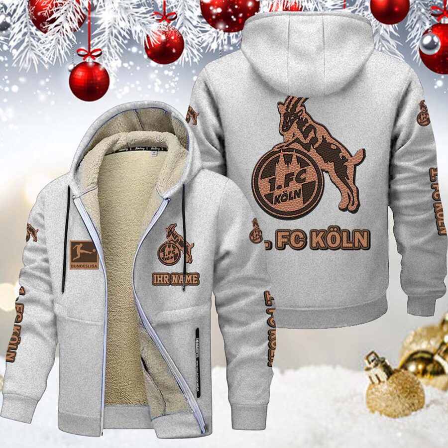 1. FC Köln Gefütterte Kapuzenjacke – Bild 2