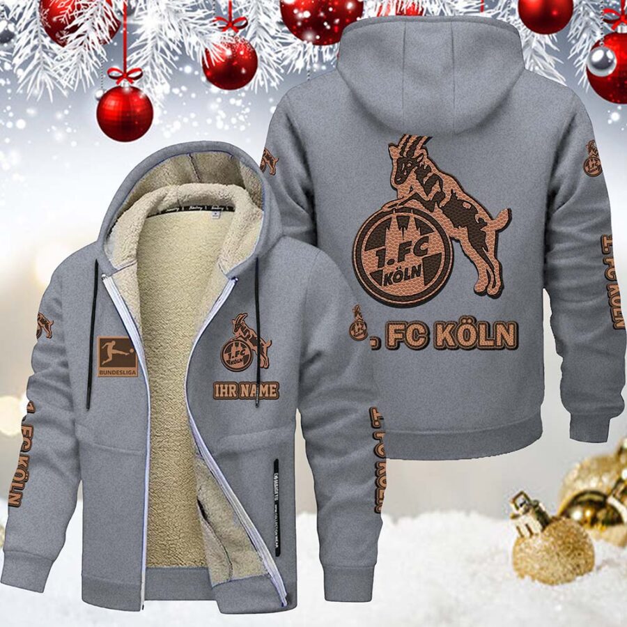 1. FC Köln Gefütterte Kapuzenjacke – Bild 8