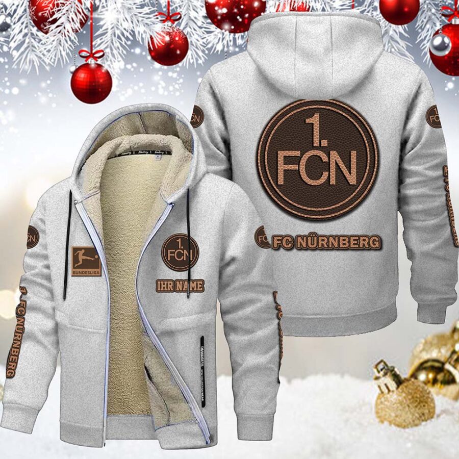 1. FC Nürnberg Gefütterte Kapuzenjacke – Bild 2