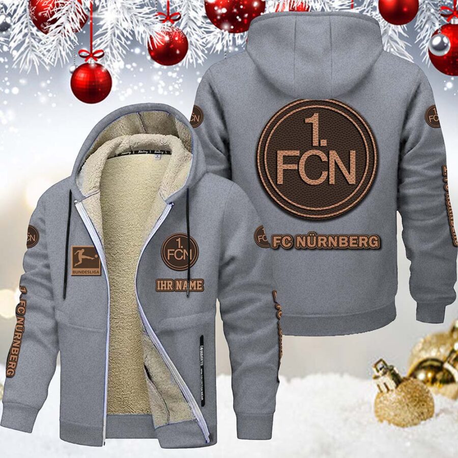 1. FC Nürnberg Gefütterte Kapuzenjacke – Bild 8
