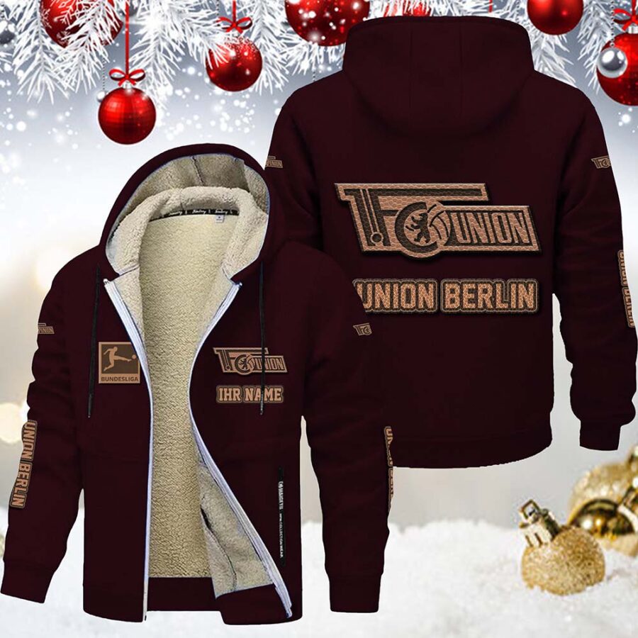 1. FC Union Berlin Gefütterte Kapuzenjacke – Bild 4