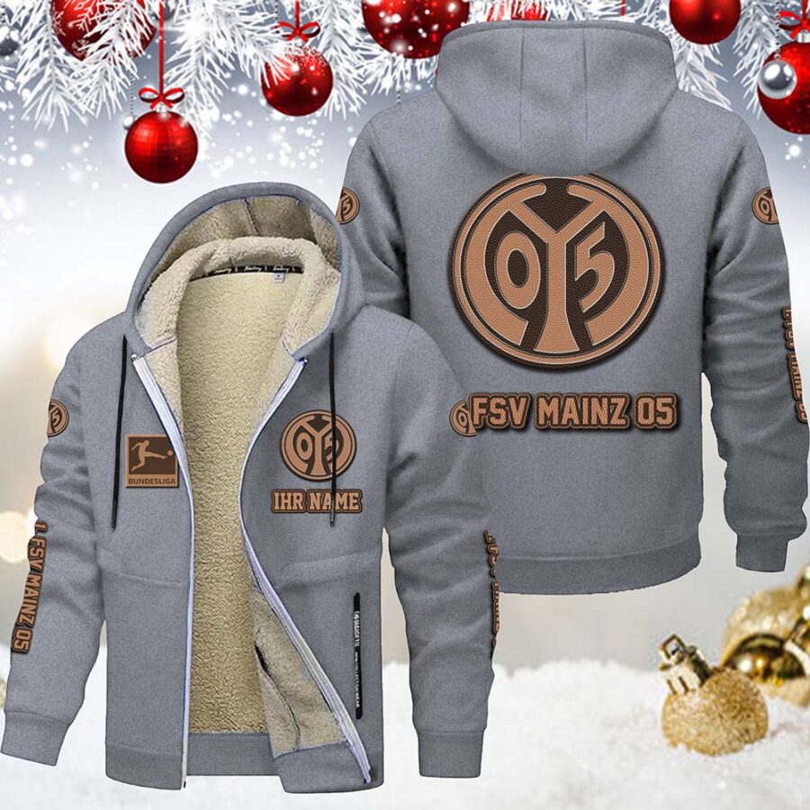 1. FSV Mainz 05 Gefütterte Kapuzenjacke – Bild 8