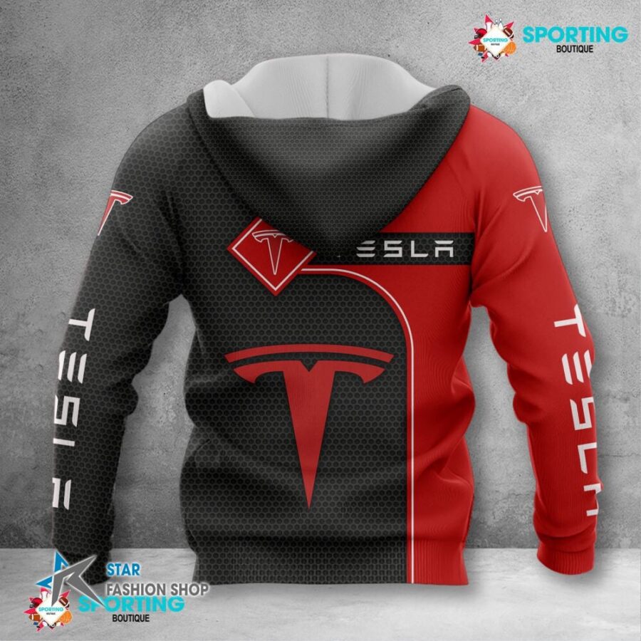 Tesla Zip Hoodie – Bild 2