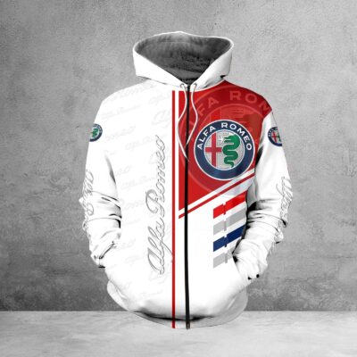 Alfa Romeo Zip Hoodie