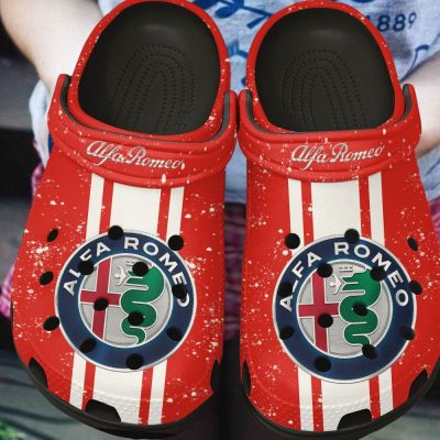 Alternative view of Alfa Romeo Red Clogs