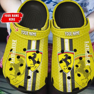 Alternative view of Ferrari Clogs