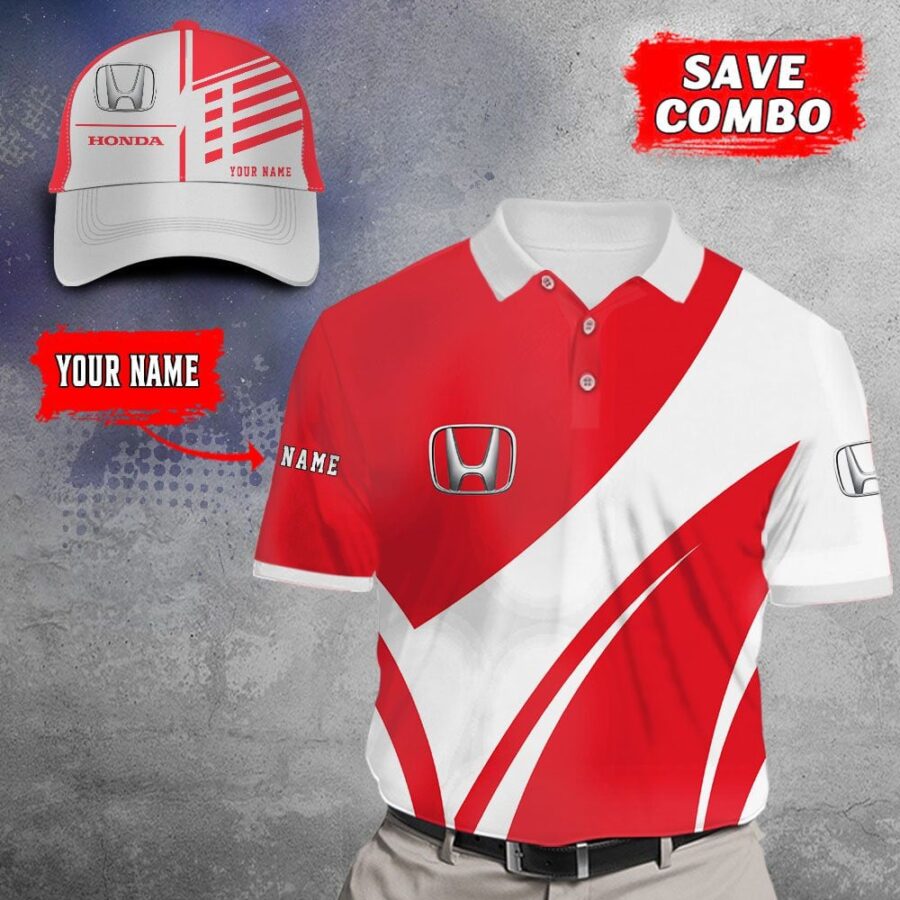 Honda Poloshirt – Bild 4