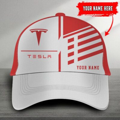 Alternative view of Tesla Poloshirt