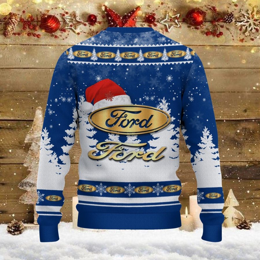 Weihnachtspullover Ford – Ugly Christmas Sweater – Bild 2