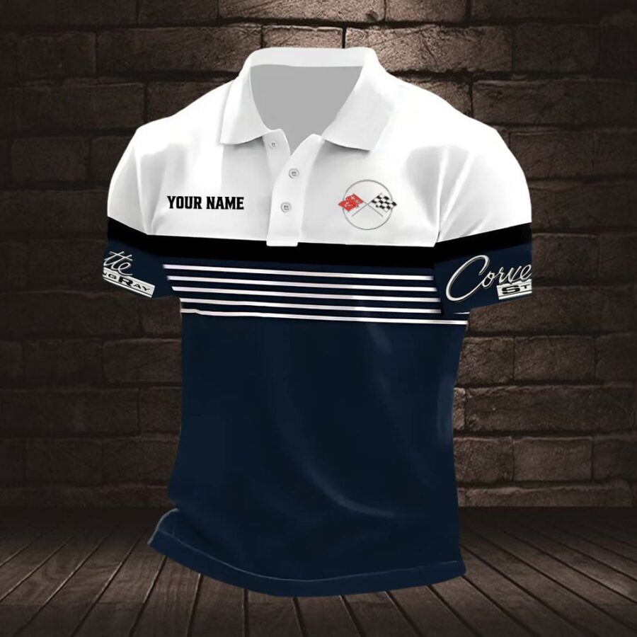 Corvette C2 Poloshirt – Bild 3