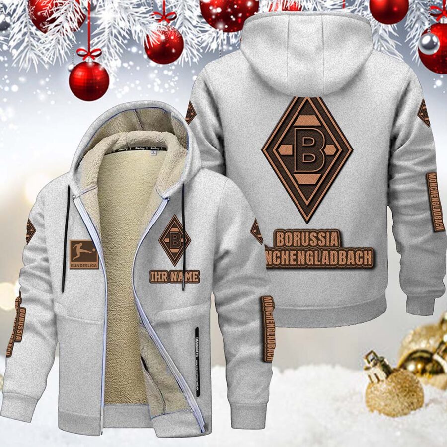 Borussia Mönchengladbach Gefütterte Kapuzenjacke – Bild 2