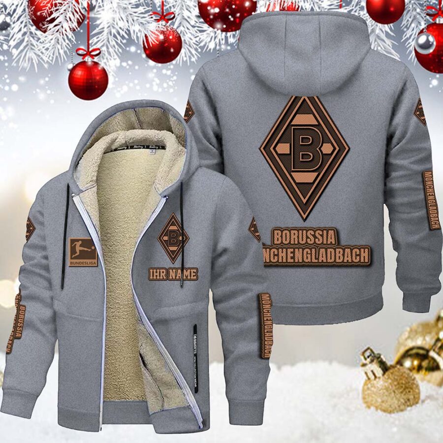 Borussia Mönchengladbach Gefütterte Kapuzenjacke – Bild 8