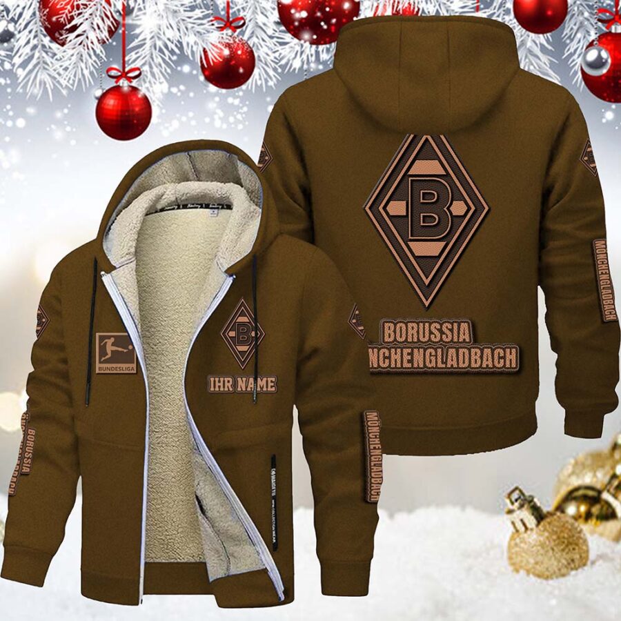 Borussia Mönchengladbach Gefütterte Kapuzenjacke – Bild 5