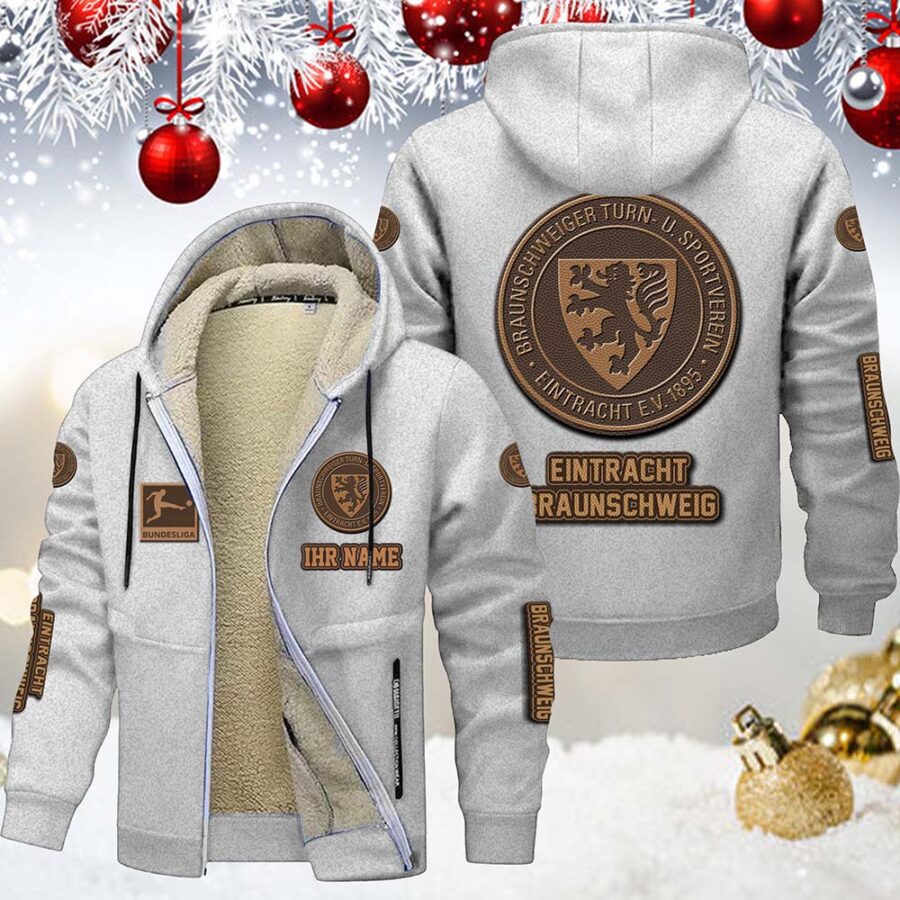 Eintracht Braunschweig Gefütterte Kapuzenjacke – Bild 2